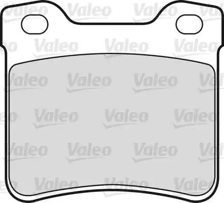 Valeo 598469 - Комплект спирачно феродо, дискови спирачки vvparts.bg