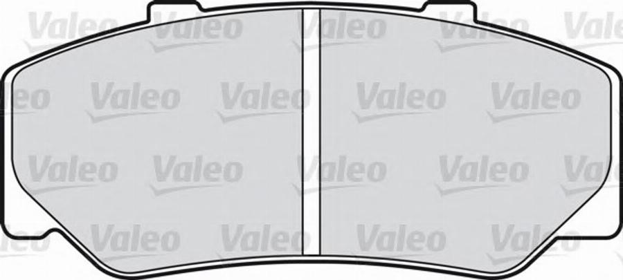 Valeo 598529 - Комплект спирачно феродо, дискови спирачки vvparts.bg