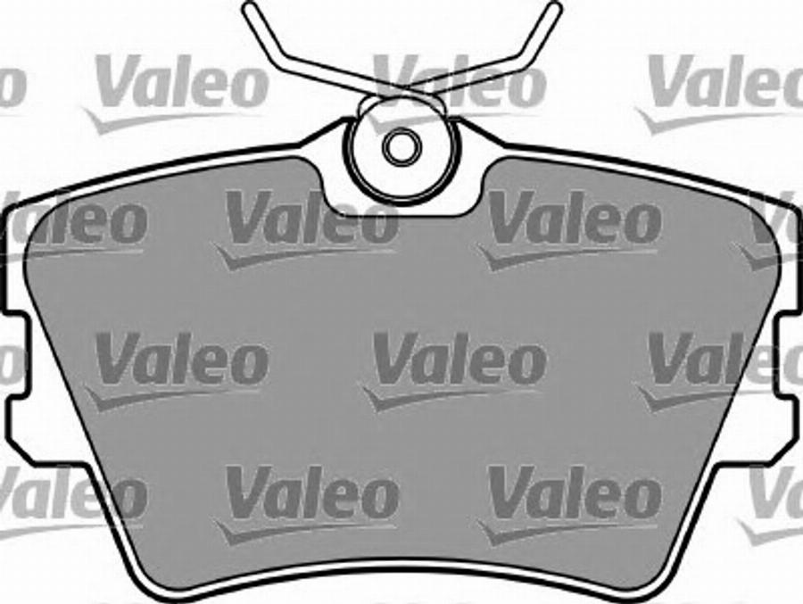 Valeo 597488 - Комплект спирачно феродо, дискови спирачки vvparts.bg