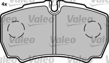 WWA 29137 - Комплект спирачно феродо, дискови спирачки vvparts.bg