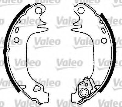 Valeo 554652 - Комплект спирачна челюст vvparts.bg