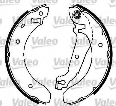 Valeo 553630 - Комплект спирачна челюст vvparts.bg