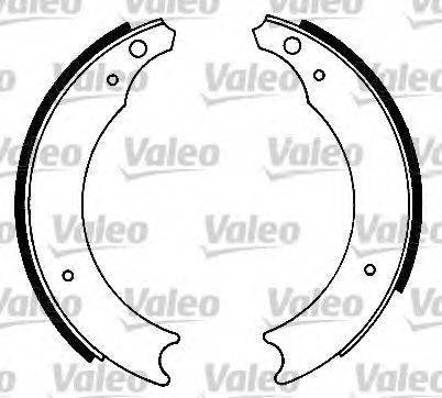 Valeo 553013 - Комплект спирачна челюст vvparts.bg