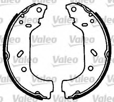 Valeo 553748 - Комплект спирачна челюст vvparts.bg