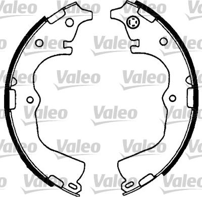 Valeo 562751 - Комплект спирачна челюст vvparts.bg