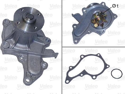 Valeo 506942 - Водна помпа vvparts.bg