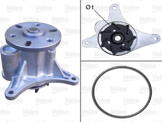 Valeo 506952 - Водна помпа vvparts.bg