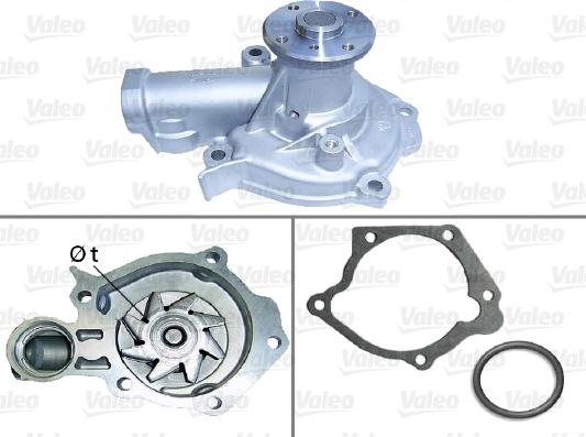 Valeo 506957 - Водна помпа vvparts.bg