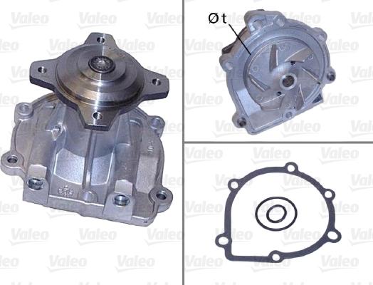 Valeo 506904 - Водна помпа vvparts.bg