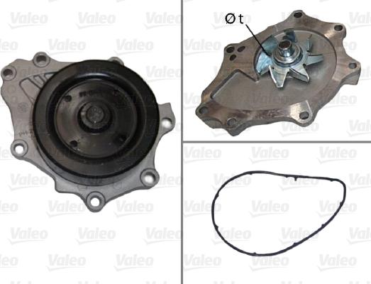 Valeo 506905 - Водна помпа vvparts.bg