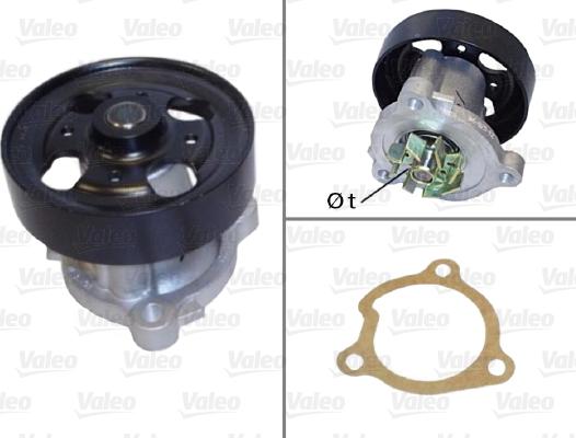 Valeo 506916 - Водна помпа vvparts.bg