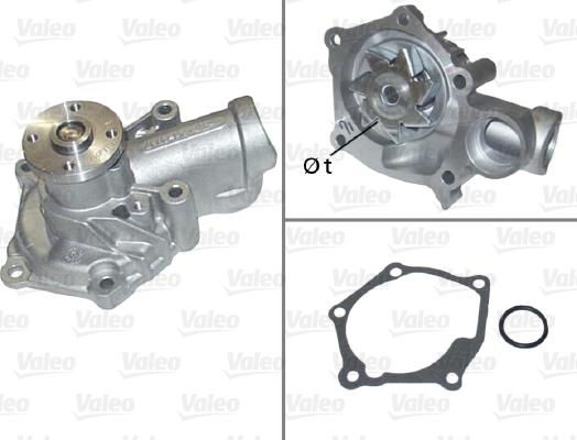 Valeo 506934 - Водна помпа vvparts.bg