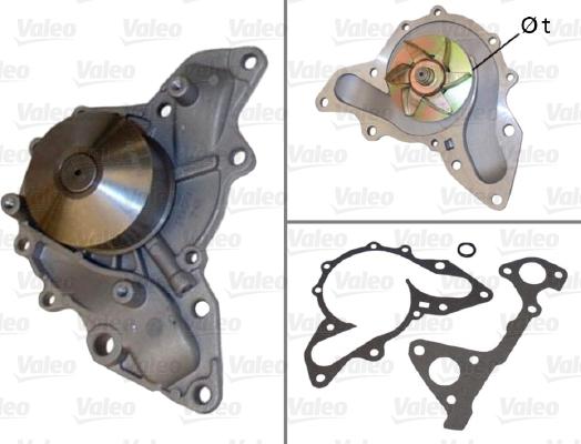 Valeo 506935 - Водна помпа vvparts.bg