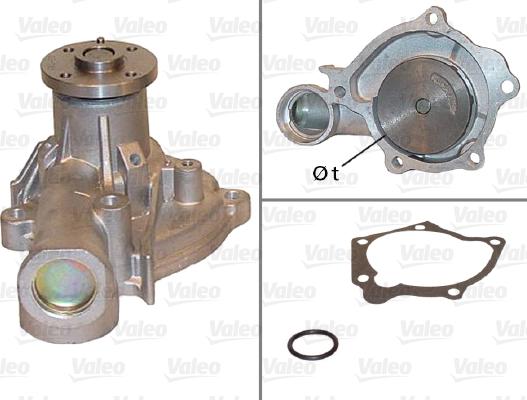 Valeo 506936 - Водна помпа vvparts.bg