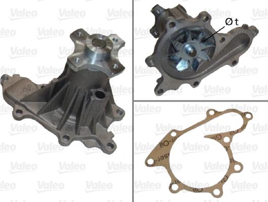 Valeo 506927 - Водна помпа vvparts.bg