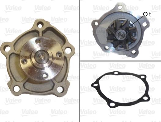 Valeo 506975 - Водна помпа vvparts.bg