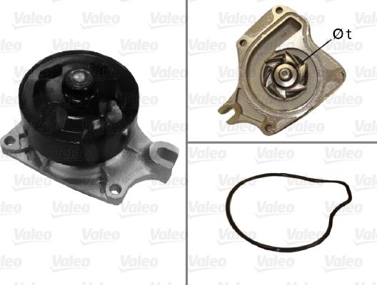 Valeo 506973 - Водна помпа vvparts.bg