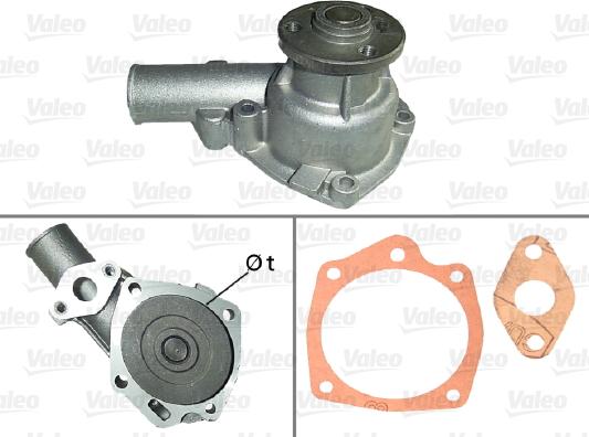 Valeo 506492 - Водна помпа vvparts.bg