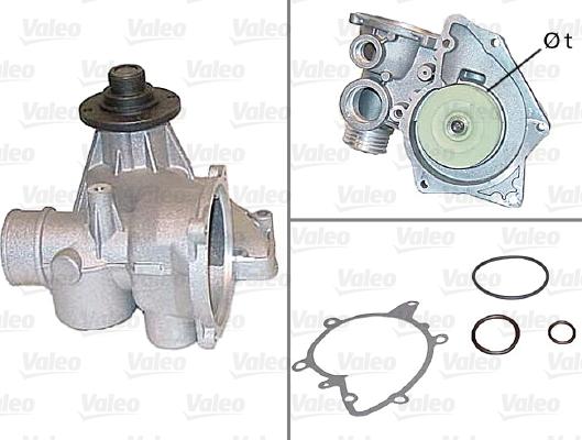 Valeo 506445 - Водна помпа vvparts.bg