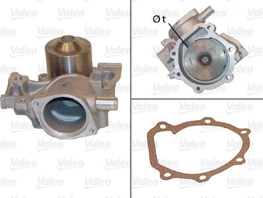 Valeo 506440 - Водна помпа vvparts.bg