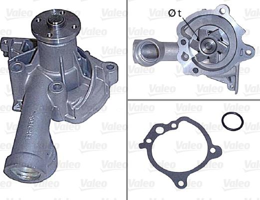 Valeo 506404 - Водна помпа vvparts.bg