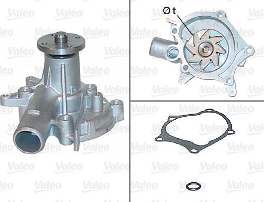 Valeo 506405 - Водна помпа vvparts.bg