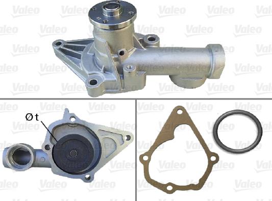 Valeo 506406 - Водна помпа vvparts.bg