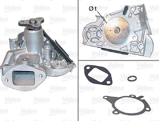 Valeo 506401 - Водна помпа vvparts.bg