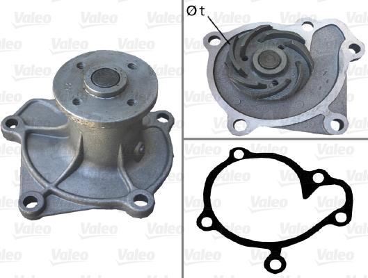 Valeo 506413 - Водна помпа vvparts.bg