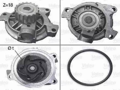 Delphi WP2478 - Водна помпа vvparts.bg