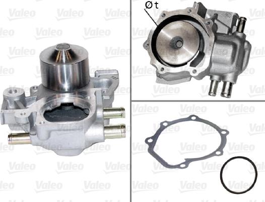 Valeo 506439 - Водна помпа vvparts.bg