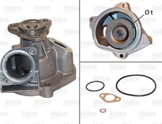 Valeo 506434 - Водна помпа vvparts.bg