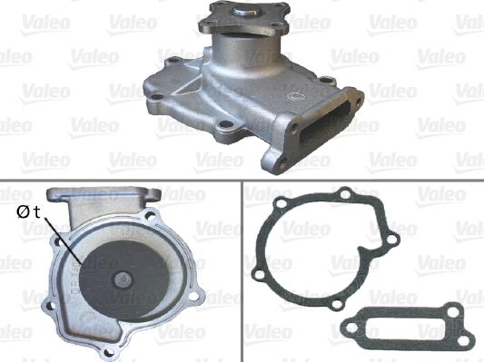 Valeo 506438 - Водна помпа vvparts.bg