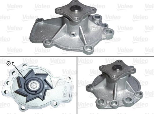 Valeo 506437 - Водна помпа vvparts.bg