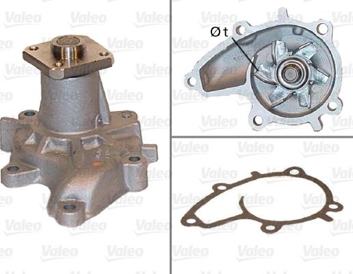 Valeo 506429 - Водна помпа vvparts.bg