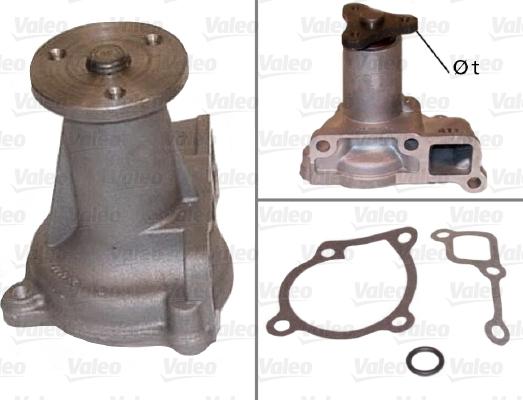 Valeo 506424 - Водна помпа vvparts.bg