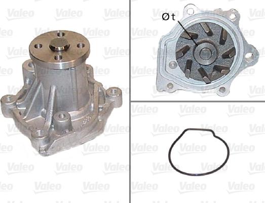 Valeo 506425 - Водна помпа vvparts.bg