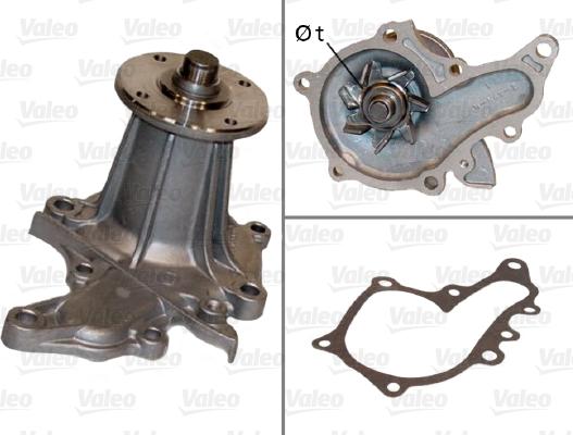 Valeo 506423 - Водна помпа vvparts.bg