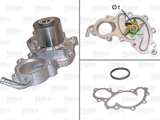 Valeo 506470 - Водна помпа vvparts.bg