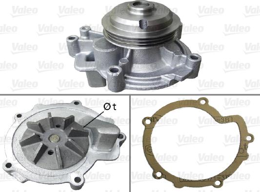 Valeo 506596 - Водна помпа vvparts.bg