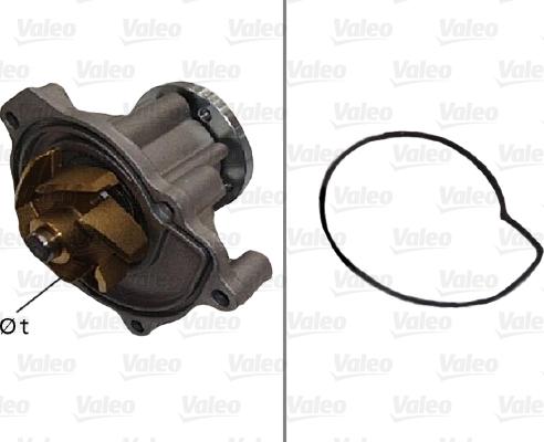 Valeo 506593 - Водна помпа vvparts.bg