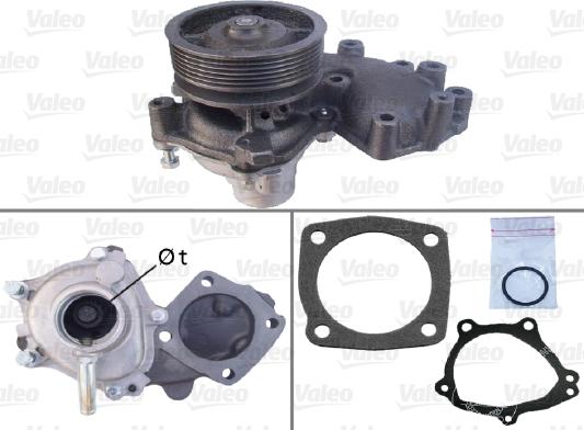 Valeo 506563 - Водна помпа vvparts.bg