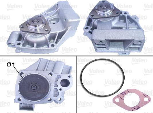 Valeo 506514 - Водна помпа vvparts.bg