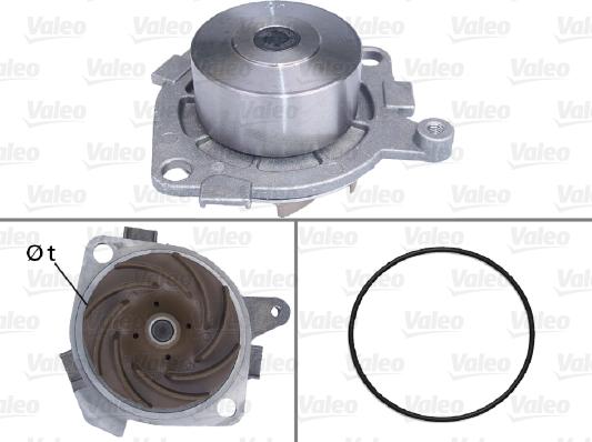 Valeo 506516 - Водна помпа vvparts.bg