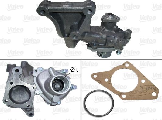 Valeo 506584 - Водна помпа vvparts.bg