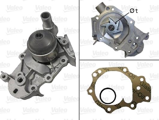 Valeo 506580 - Водна помпа vvparts.bg