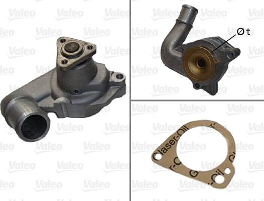 Valeo 506581 - Водна помпа vvparts.bg