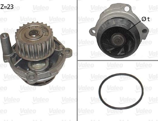 Valeo 506583 - Водна помпа vvparts.bg