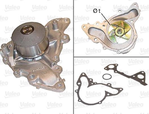 Valeo 506539 - Водна помпа vvparts.bg