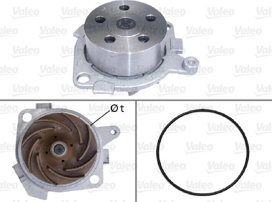 Valeo 506525 - Водна помпа vvparts.bg